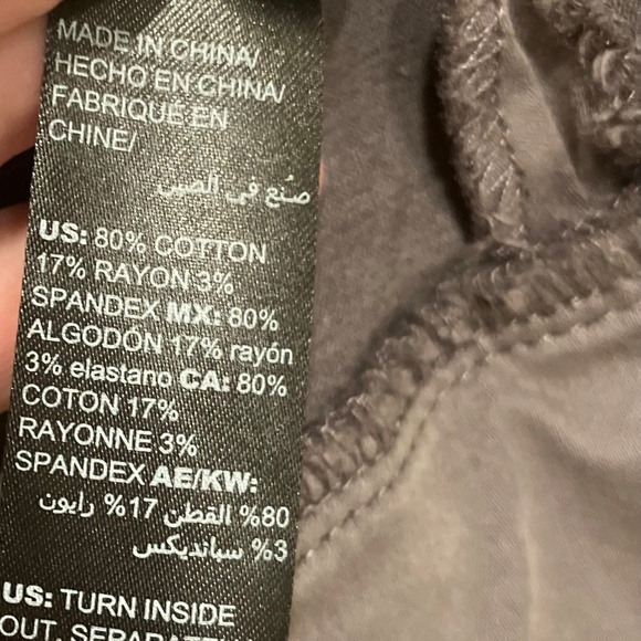 WHITE HOUSE BLACK MARKET DOUBLE BREASTED MILITARY STYLE BLAZER GRAY/TAUPE SIZE 8 - Picture 8 of 9